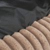 Trixie Hondenmand Lonni Ribfluweel Hoekig Lichtbruin 65X50 Cm