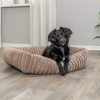 Trixie Hondenmand Lonni Ribfluweel Hoekig Lichtbruin 65X50 Cm