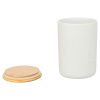 455227_02.jpg Trixie Keramische Snoeppot voor Honden – Wit met Houten Deksel