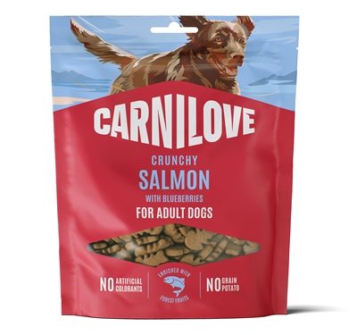 456734.jpg Carnilove Crunchy Zalm & Blauwe Bes 200 g | Hondensnacks